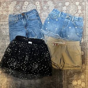 Girls Shorts and Skirt Bundle